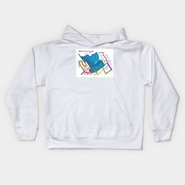 Westwood Kids Hoodie by PendersleighAndSonsCartography